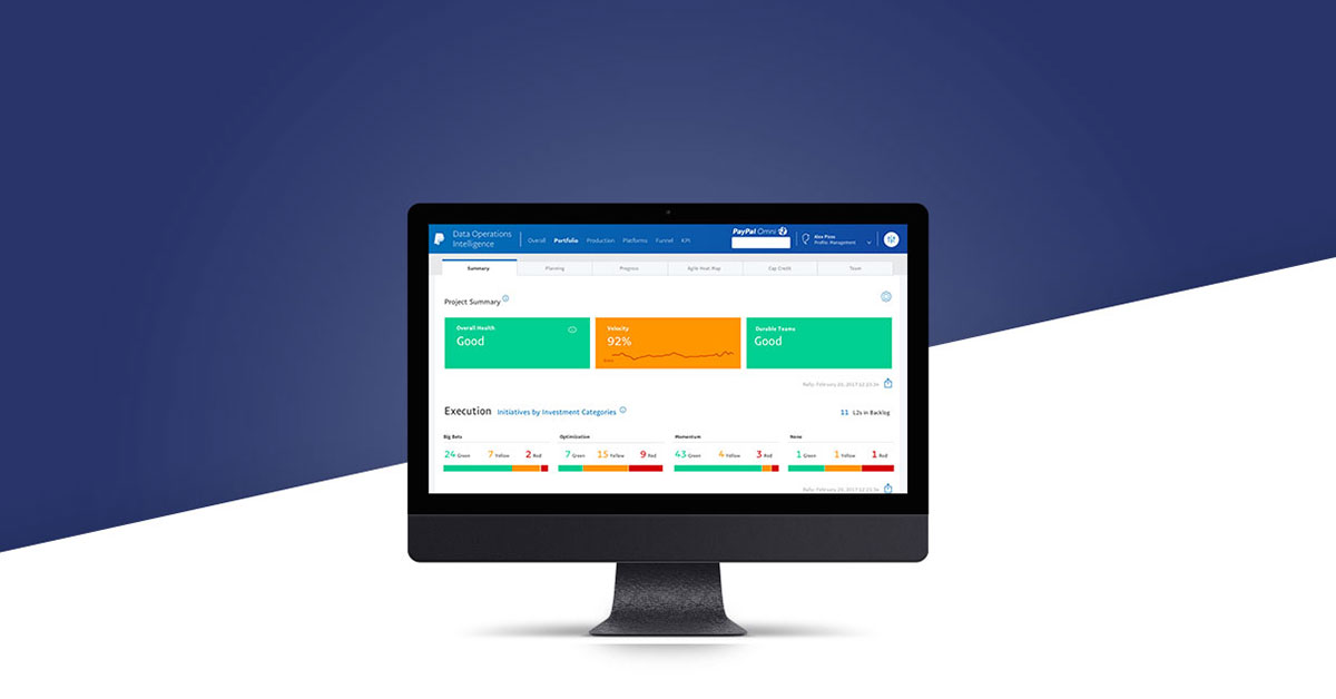 PayPal Business Cockpit UX/UI | Nyquist Design